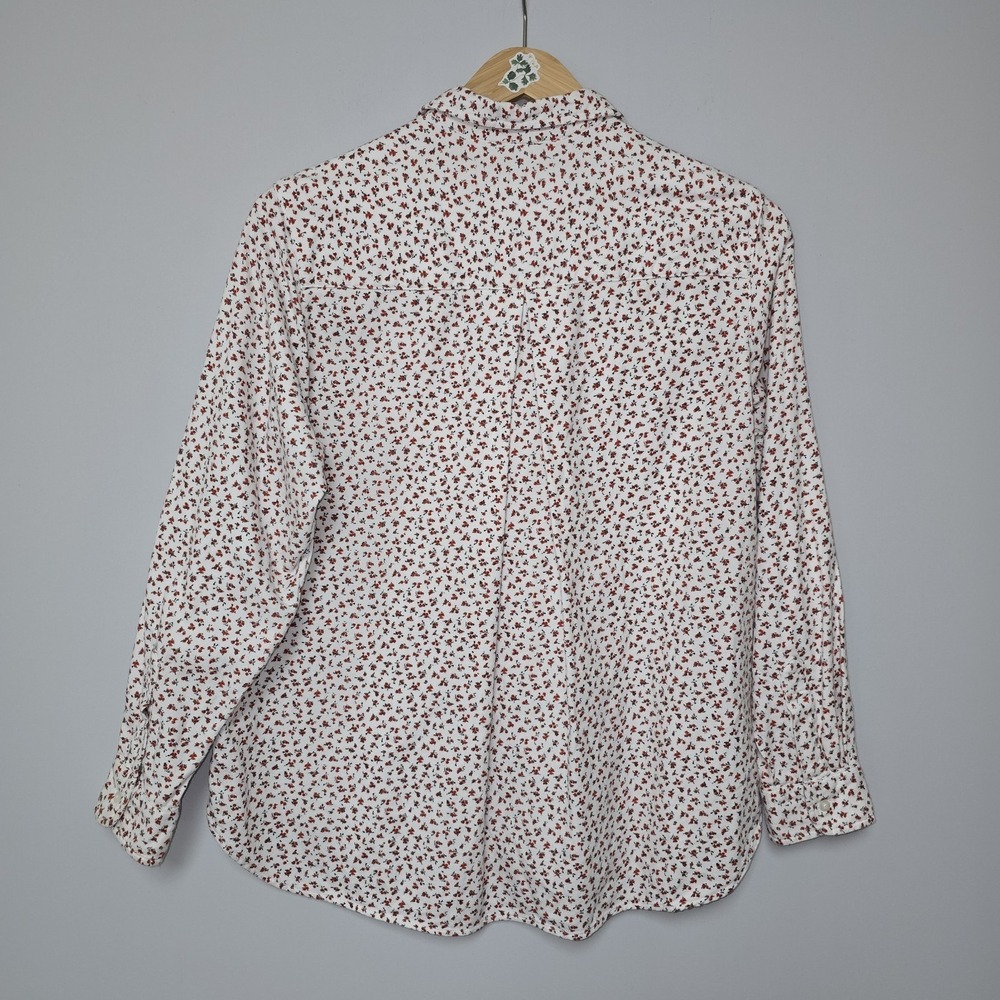 Grayson The Hero Shirt 4 L Flannel Floral Button Down Top Frank & Eileen Long Sl - Picture 6 of 12